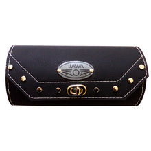 Load image into Gallery viewer, Jawa customized  Black Leatherette Tool Bag with Chrome Button