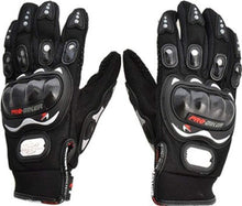 Load image into Gallery viewer, Pro Biker Biking Gloves (Black)