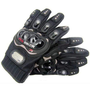 Pro Biker Biking Gloves (Black)