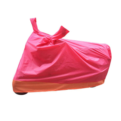 BikeNwear Economy Dual Color Universal Body Cover-Red Orange