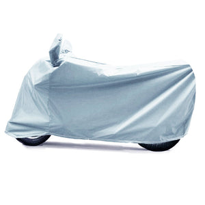 BikeNwear Light Weight Water Proof Body cover for TVS Motorcycles Gray