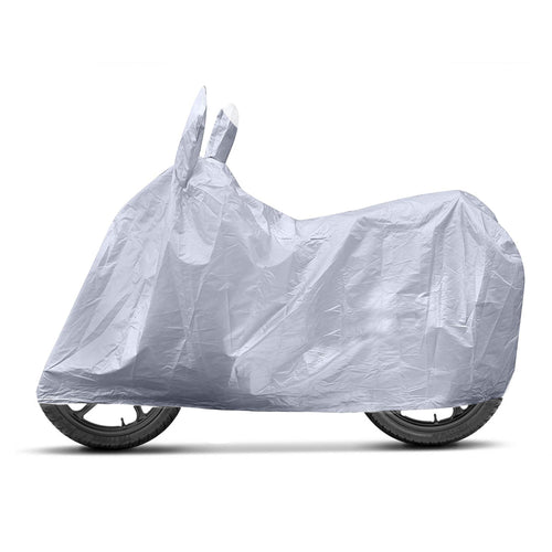 BikeNwear Economy Plain Universal Body Cover-Silver