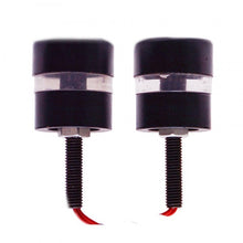 Load image into Gallery viewer, Handle Bar End Weight Made Like A Gun Logo LED Light For Royal Enfield Motorcycle