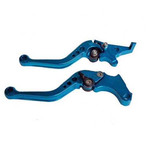 Short Adjustable Blue Colour Lever Set For Karizma Motorcycle