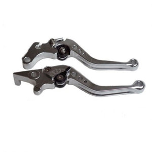 Short Adjustable Silver Colour Lever Set For Karizma Motorcycle