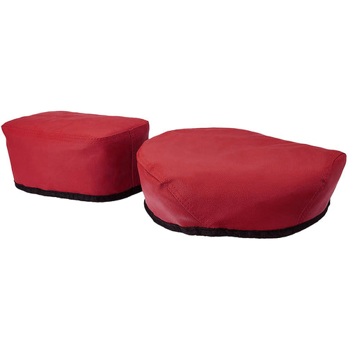 Leatherette Seat Cover Maroon For Royal Enfield Classic Modal