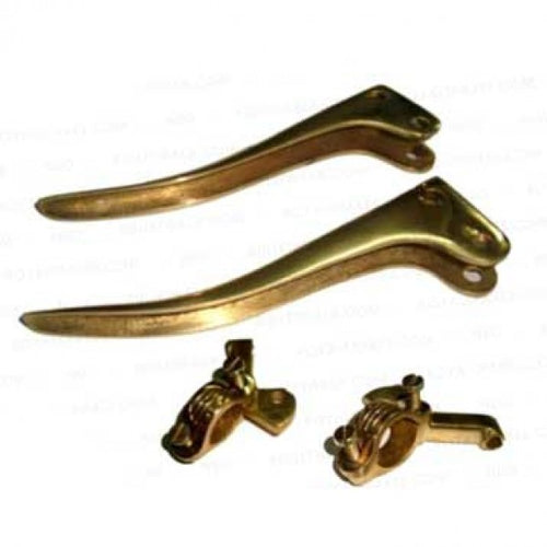 Brass Vintage Lever Set For Royal Enfield Bullet Motorcycle