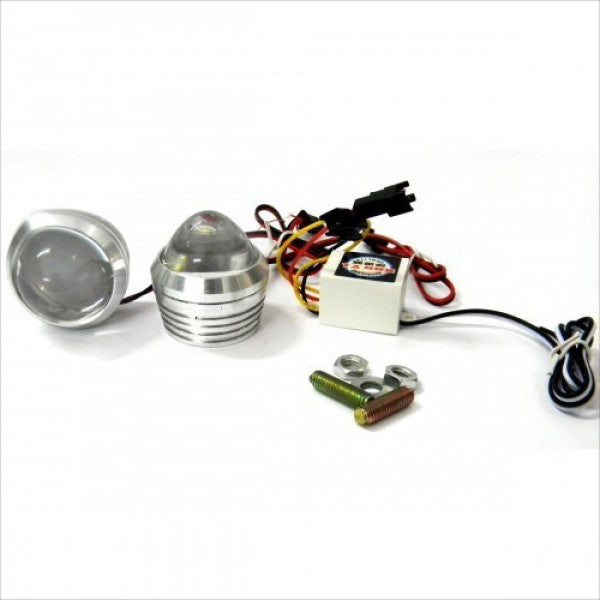 Flashing Strobe Light White For Royal Enfield Motorcycle
